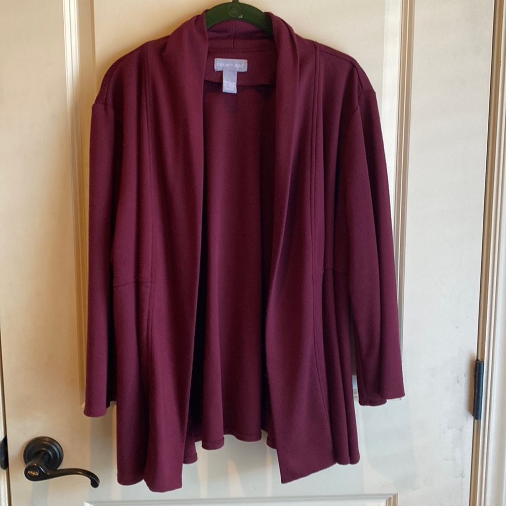 Maroon Cardigan